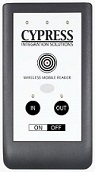 Cypress Wireless Handheld Reader kit Includes: (1x) high/low-frequency (13.56 MHz/125 kHz) handheld reader unit with gate selection feature in dock HHR-9056-GY, (1x) charger HHR-RCHL, (1x) Base Unit with 2 Wiegand outputs HHR-6400. 
Format: HID Prox, Indala Prox, EM4102, AWID Prox; ISO14443A/B ISO15693, FeliCa&trade; (IDm); MIFARE Classic&reg;, MIFARE DESFire&reg; 0.6, MIFARE DESFire&reg; EV1, HID: iCLASS&reg; Standard/SE/SR/Seos; PIV II, Secure Identity Object&reg;(SIO&reg;). AES encryption optional - 500 ft range  - Handheld dimension 6.8&Prime; x 3.6&Prime; x 1.6&Prime;  weight 1.0 lbs  - Uses Cypress proprietary and secure Suprex&reg; wireless network. Colour: Gray.
(formerly (WMR-3161) 